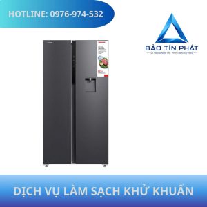 LSKK TỦ LẠNH 500L - 600L BẰNG HƠI NƯỚC NÓNG & NANO BẠC