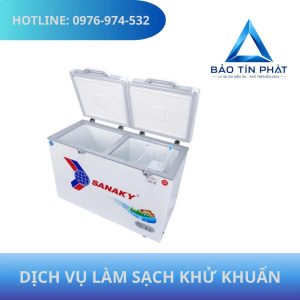LSKK TỦ ĐÔNG BẰNG HƠI NƯỚC NÓNG + NANO BẠC